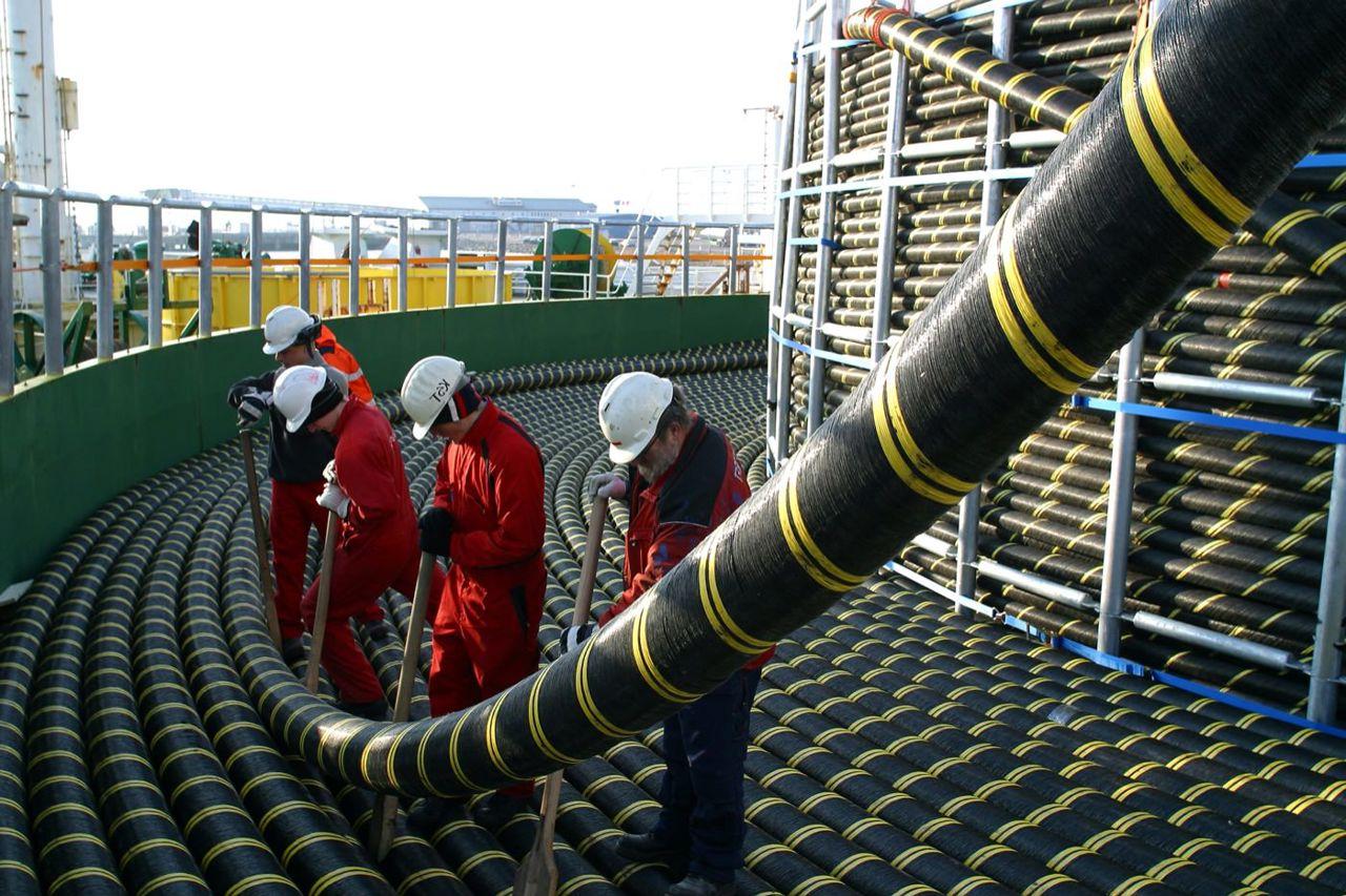 Construction of 波罗的海电缆